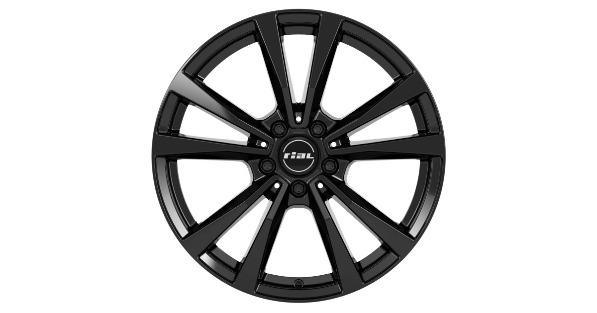 Jante ALU, Rial M12 Noir diamant  8X18 5/ 112 ET38, Alésage 66.6