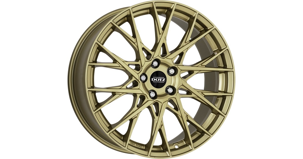 Jante Alu Dotz Fuji gold 8x19 5x112 ET40 , Alésage 70.1