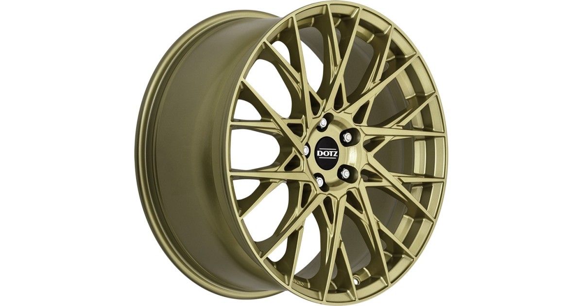 Jante Alu Dotz Fuji gold 8x19 5x112 ET40 , Alésage 70.1
