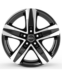 Jante Alu MAK STONE 5 (BLACK MIRROR) 7x17 5x130 ET33 , Alésage 84.1