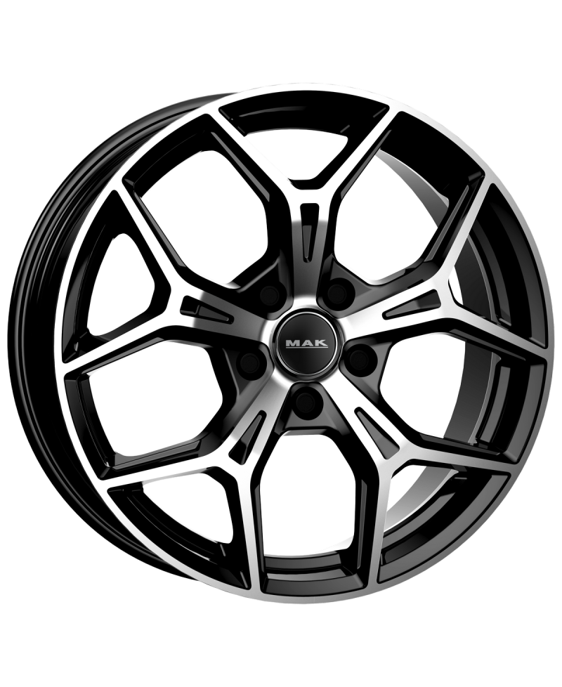 Jante Alu MAK EPICA (BLACK MIRROR) 7x18 5x114.3 ET35 , Alésage 66.1