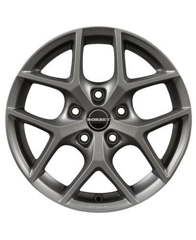 Jante Alu Borbet Y Titane mat 8,5x20 5x112 ET20 , Alésage 66.6