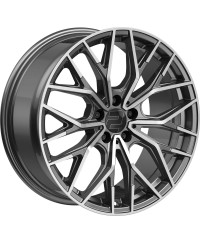 Jante ALU, Wheelworld - 2DRV WH37 Dark Gunmetal / ANTHRACITE FONCE FACE POLIE 8.5X19 5/ 112 ET26, Alésage 66.6