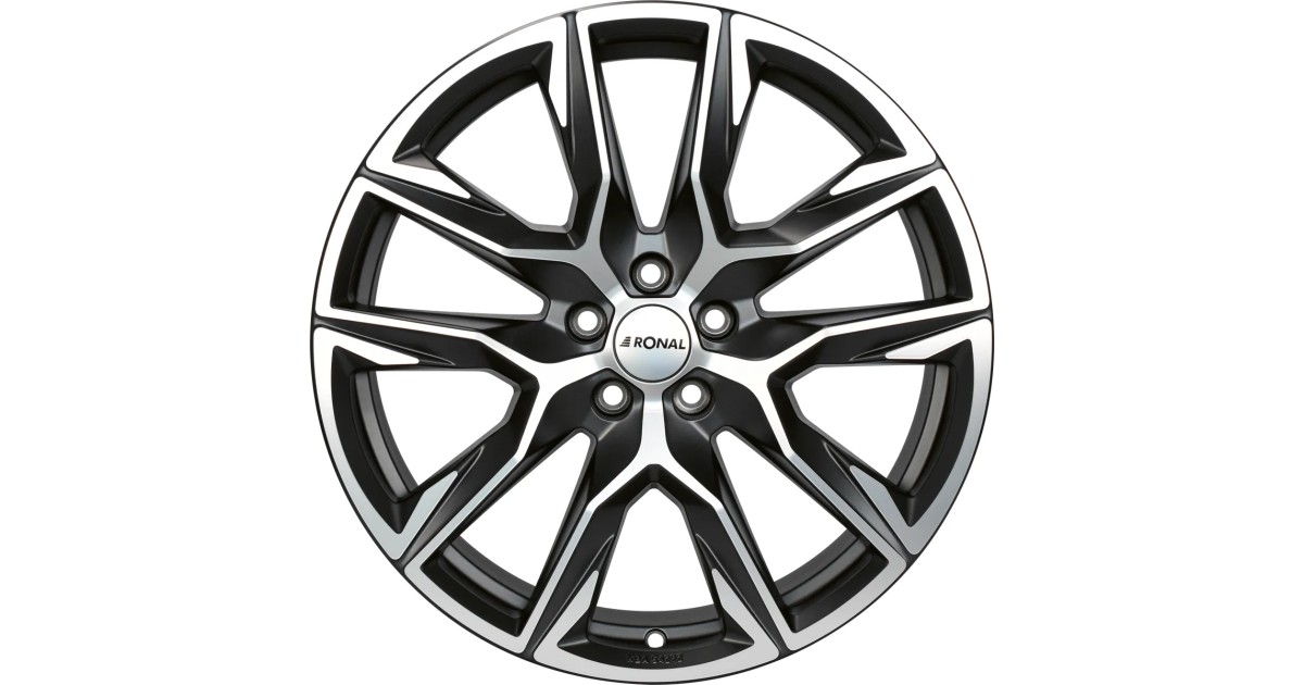 Jante ALU, Ronal R71 Anthracite mat , Face polie 8.5X20 5/ 112 ET42, Alésage 66.6