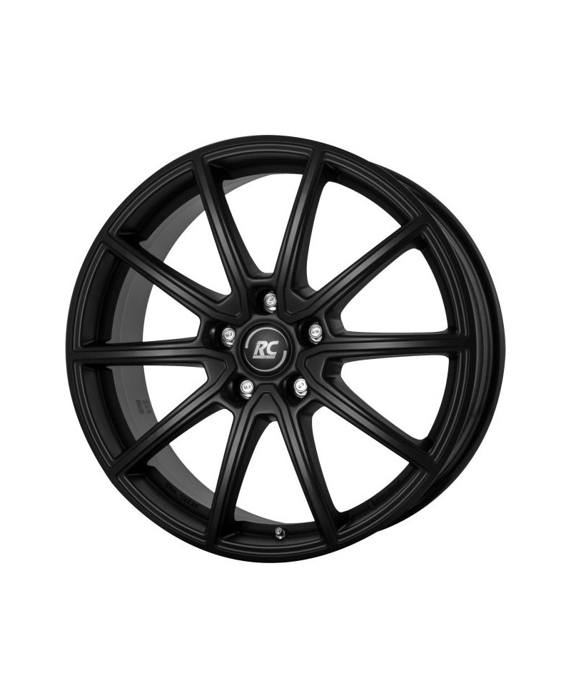 Jante Alu RC Design RC32 Satin Black Matt 8x19 5x112 ET43   , Alésage 66.6