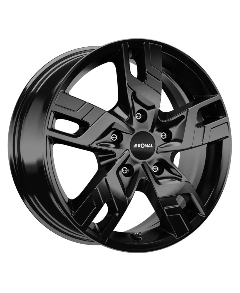 Jante ALU, Ronal R64 JETBLACK 6.5X16 5/ 130 ET66, Alésage 89.10