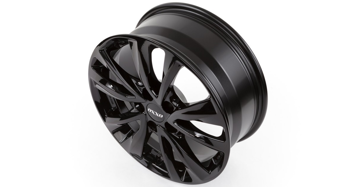 Jante Alu OXXO Oberon 5 Black (OX08) 7,5x17 5x112 ET41 , Alésage 57.1