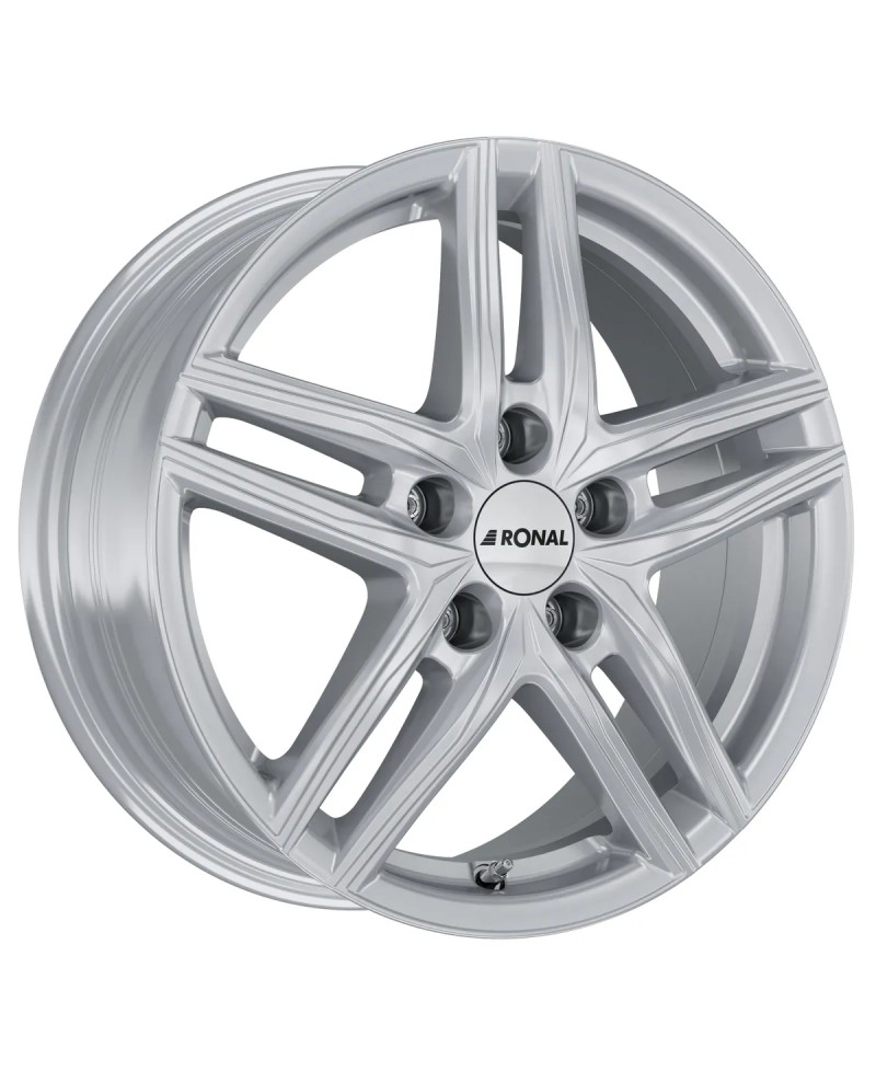 Jante ALU, Ronal R65  SILVER, 6.5X17 5/ 100 ET37, Alésage 68