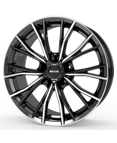 Jante Alu MAK MARK (BLACK MIRROR)  7,5x18 5x112 ET25 , Alésage 66.6