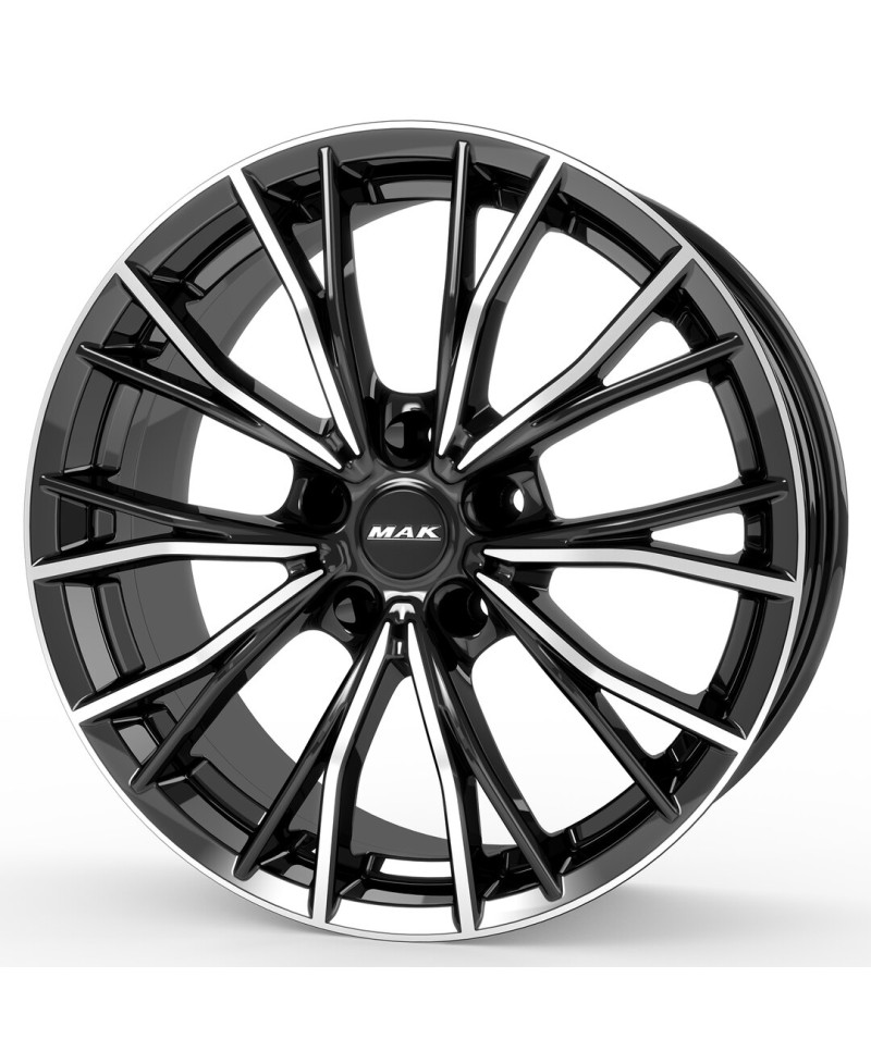 Jante Alu MAK MARK (BLACK MIRROR)  7,5x18 5x112 ET25 , Alésage 66.6