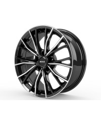 Jante Alu MAK MARK (BLACK MIRROR)  7,5x18 5x112 ET25 , Alésage 66.6