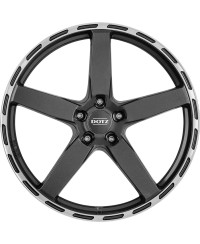 Jante ALU, Dotz MarinaBay Gunmetal , polished lip 9.5X19 5/ 114.3 ET40, Alésage 71.6