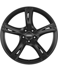 Jante ALU, Ronal R62 JETBLACK 7.5X18 5/ 112 ET51, Alésage 76