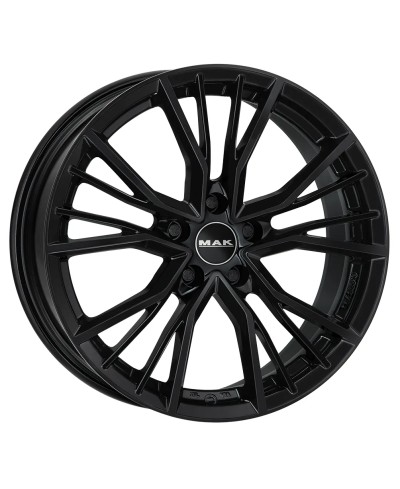 Jante Alu MAK UNION GLOSS BLACK 7,5x17 5x112 ET39 , Alésage 66.6