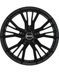Jante Alu MAK UNION GLOSS BLACK 7,5x17 5x112 ET39 , Alésage 66.6