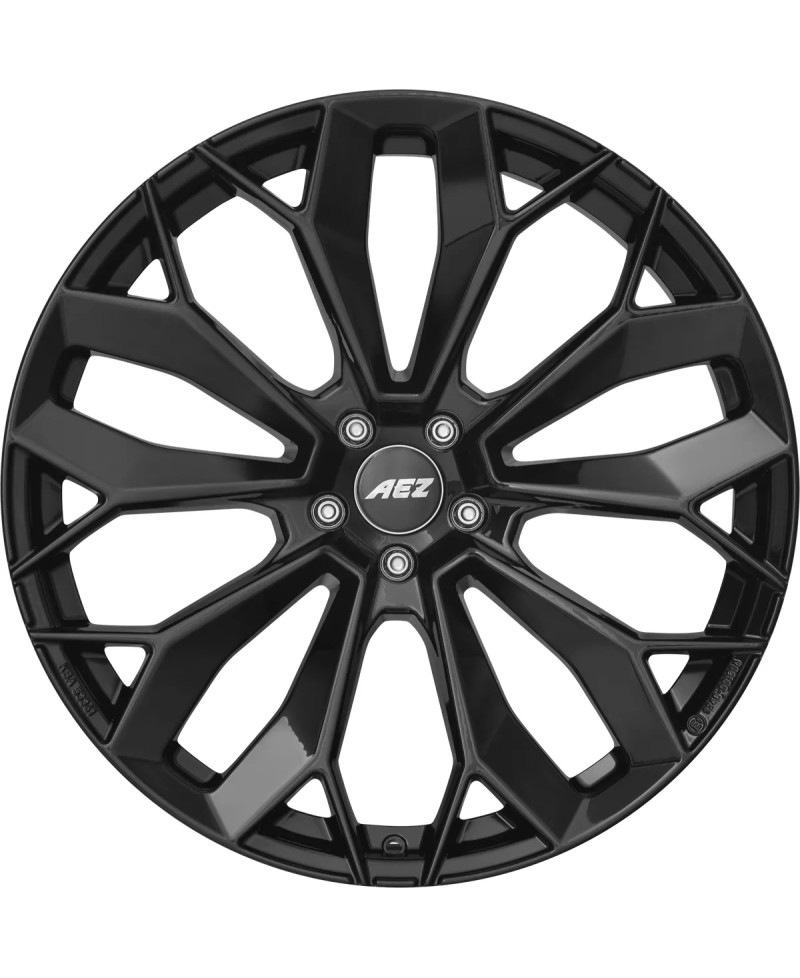 Jante Alu AEZ Leipzig Black 10,5x21 5x112 ET50 , Alésage 66.6