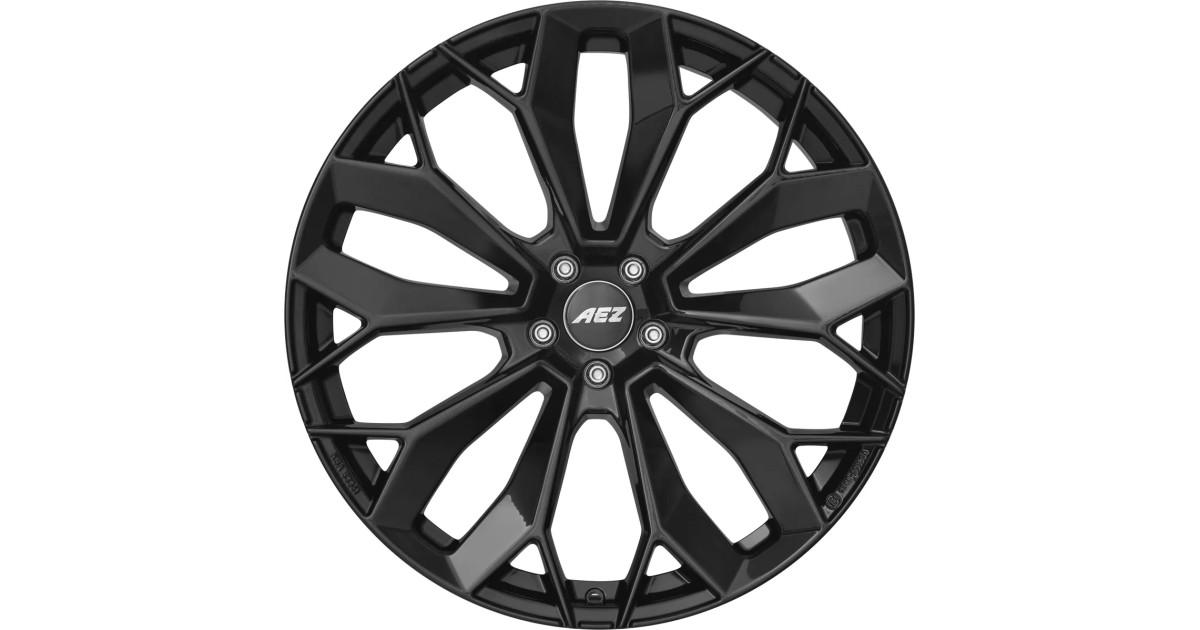 Jante Alu AEZ Leipzig Black 10,5x21 5x112 ET50 , Alésage 66.6