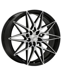 Jante ALU, Axxion  AX9 /SP+  Noir poli brillant 9X21 5/ 112 ET42, Alésage 66.6