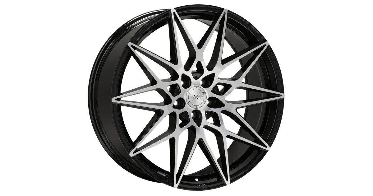 Jante ALU, Axxion  AX9 /SP+  Noir poli brillant 9X21 5/ 112 ET42, Alésage 66.6