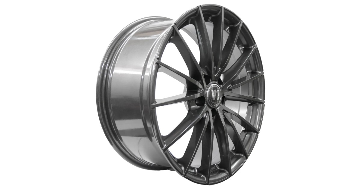 Jante ALU, V1 Wheels V2 Daytona Anthracite laqué 8X18 5/ 112 ET35 , Alésage 66.6