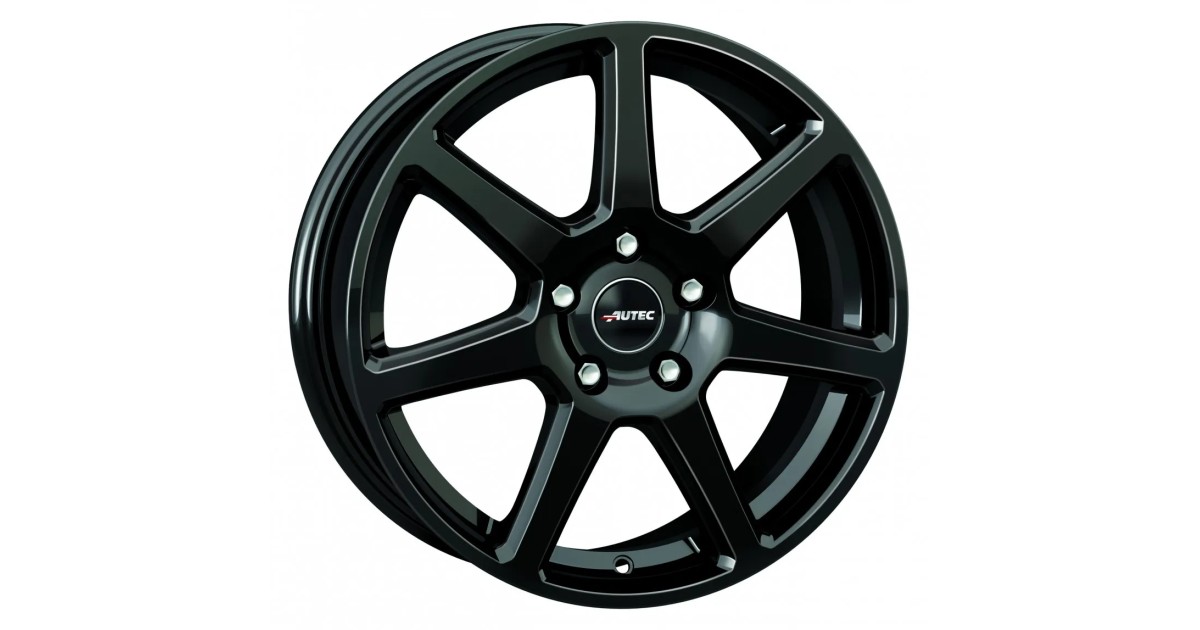Jante ALU, Autec Tallin Black 8X19 5/ 108 ET55, Alésage 63.4