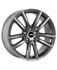 Jante ALU, CMS C27 Titane Brillant, 8X19 5/ 112 ET34, Alésage 66.6