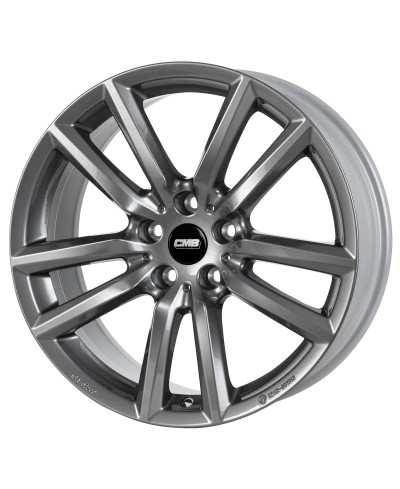 Jante ALU, CMS C27 Titane Brillant, 8X19 5/ 112 ET39, Alésage 66.6