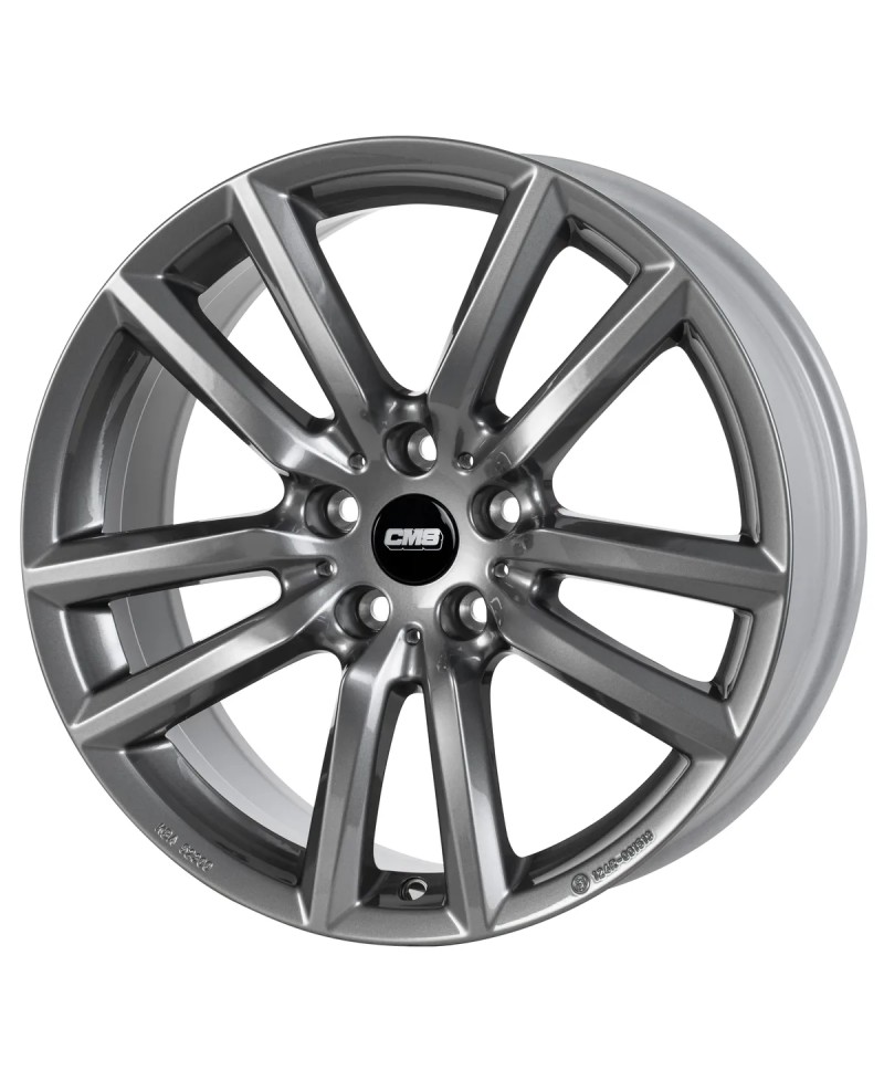 Jante ALU, CMS C27 Titane Brillant, 8X19 5/ 112 ET39, Alésage 66.6