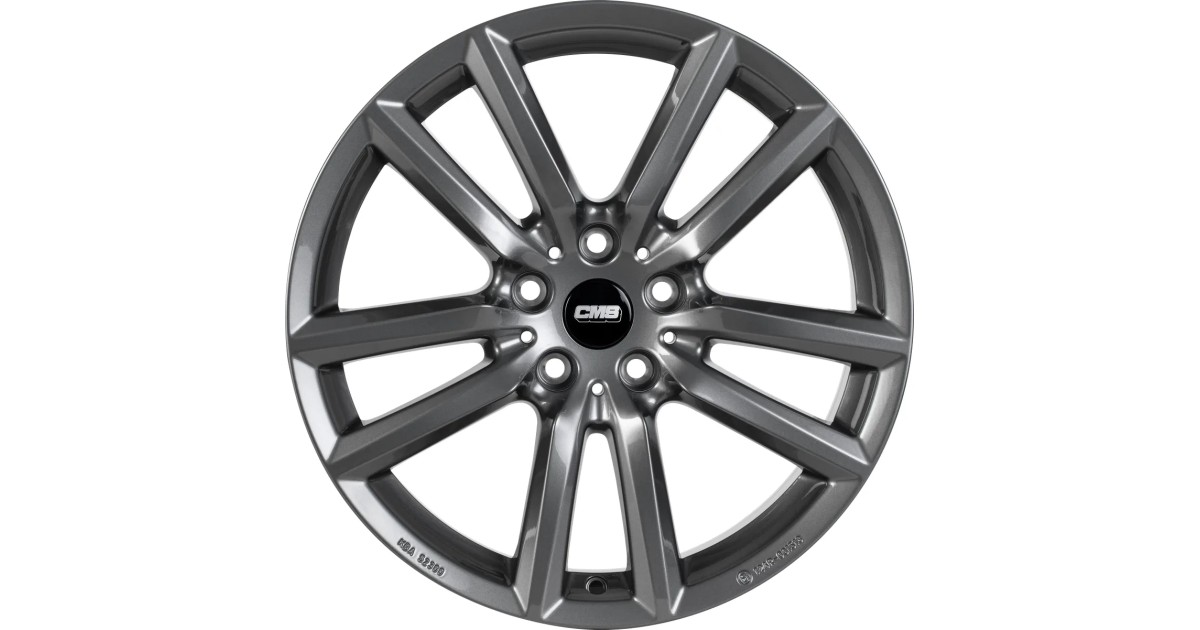 Jante ALU, CMS C27 Titane Brillant, 8X19 5/ 112 ET39, Alésage 66.6