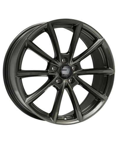Jante ALU, Wheelworld - 2DRV WH28/ DGM+ Dark Gunmetal lackiert, 8X18 5/ 112 ET45, Alésage 66.6