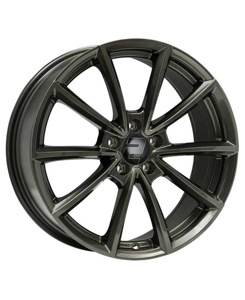 Jante ALU, Wheelworld - 2DRV WH28/ DGM+ Dark Gunmetal lackiert 8.5X19 5/ 114.3 ET40, Alésage 72.6