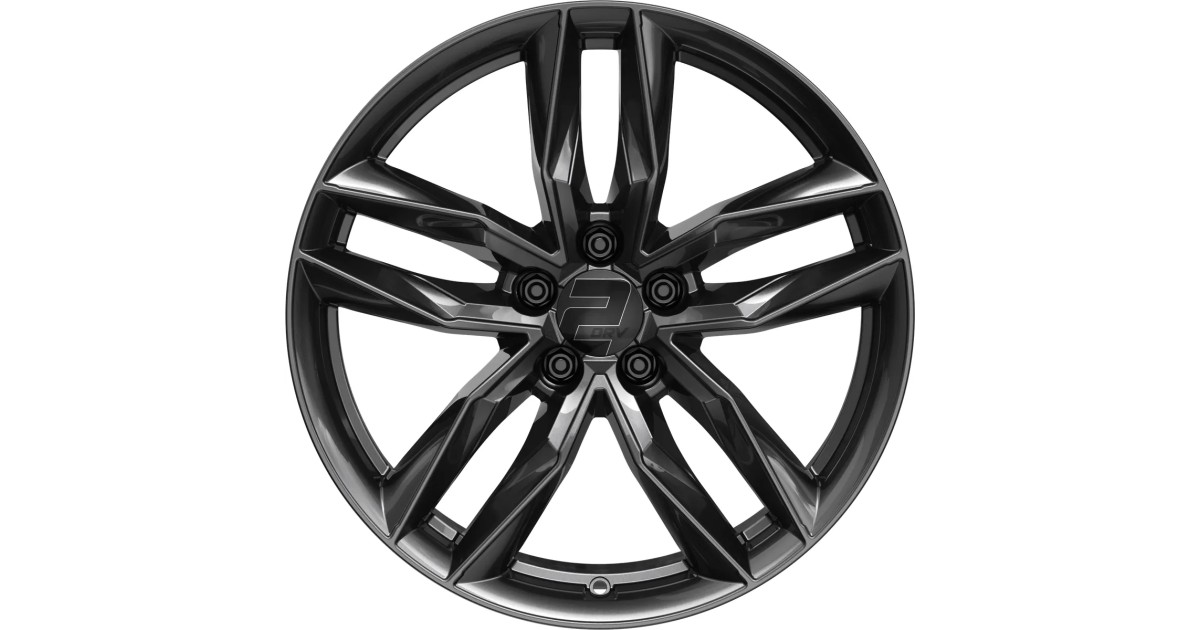 Jante ALU, Wheelworld - 2DRV WH40 DGM+ DARK GUNMETAL (Anthracite foncé) 7.5X18 5/ 112 ET53, Alésage 66.6