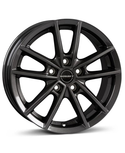 Jante Alu Borbet W Mistral anthracite glossy 8x19 5x112 ET44 , Alésage 57.1