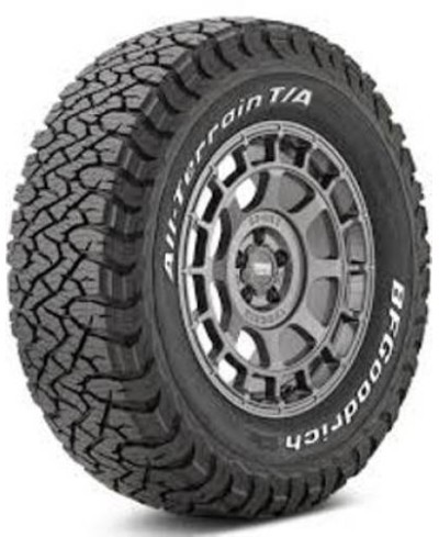 BFGOODRICH ALL-TERRAIN T/A KO3 (OWL) 255/ 70 R18 117/ 114S , 3PMSF