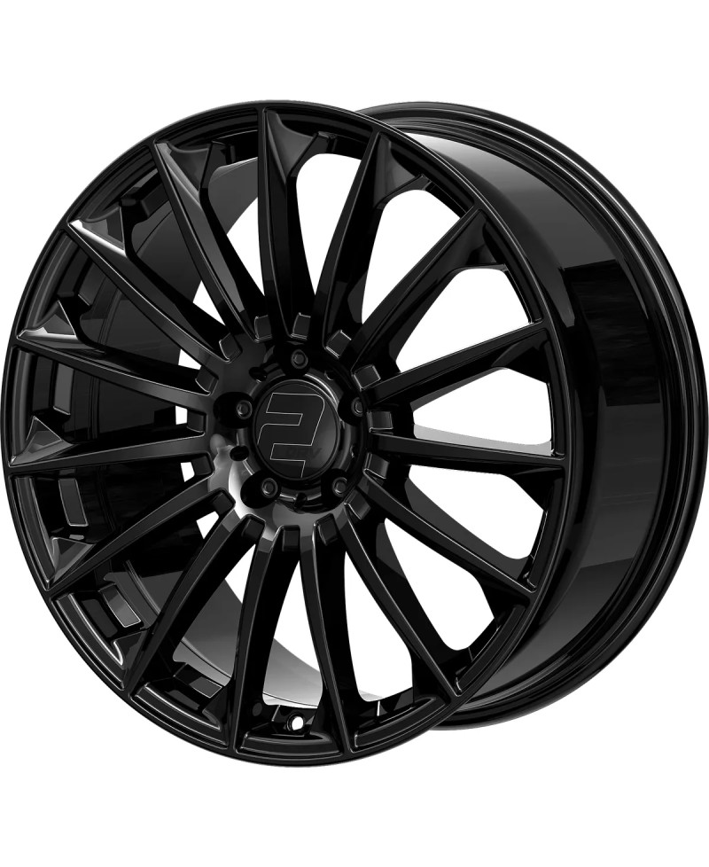 Jante ALU, Wheelworld - 2DRV WH39/ SW+ Noir brillant laqué 10X22 5/ 112 ET38, Alésage 66.6