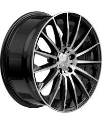 Jante ALU, Wheelworld - 2DRV WH39/ SP+ Noir , Face polie 9.5X22 5/ 112 ET32, Alésage 66.6