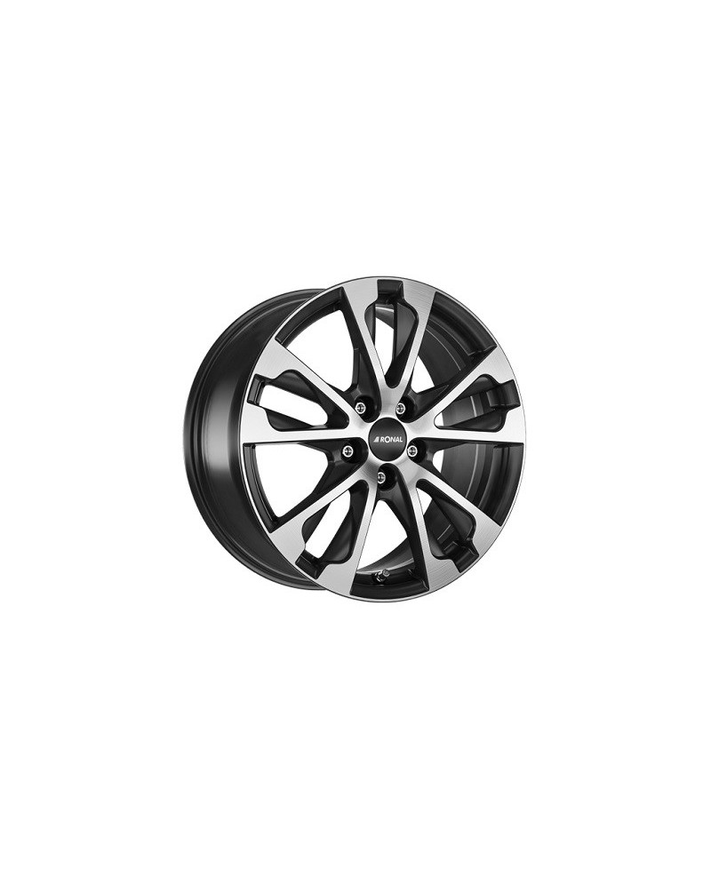 Jante ALU, Ronal R61/JBMFK/ET40 JETBLACK-MATT-FRONTKOPIER, 7.50X17 5/114.30 ET40, Alésage 82