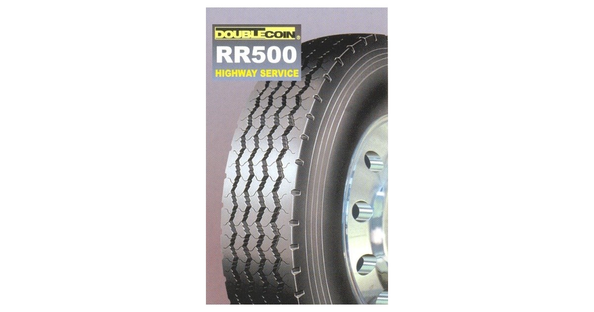 Pneu DOUBLE COIN RR500 8.25 R20 136 L