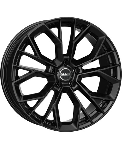 Jante Alu  MAK STILO-D GLOSS BLACK 10 x21 5x112 ET19 , Alésage 66.6