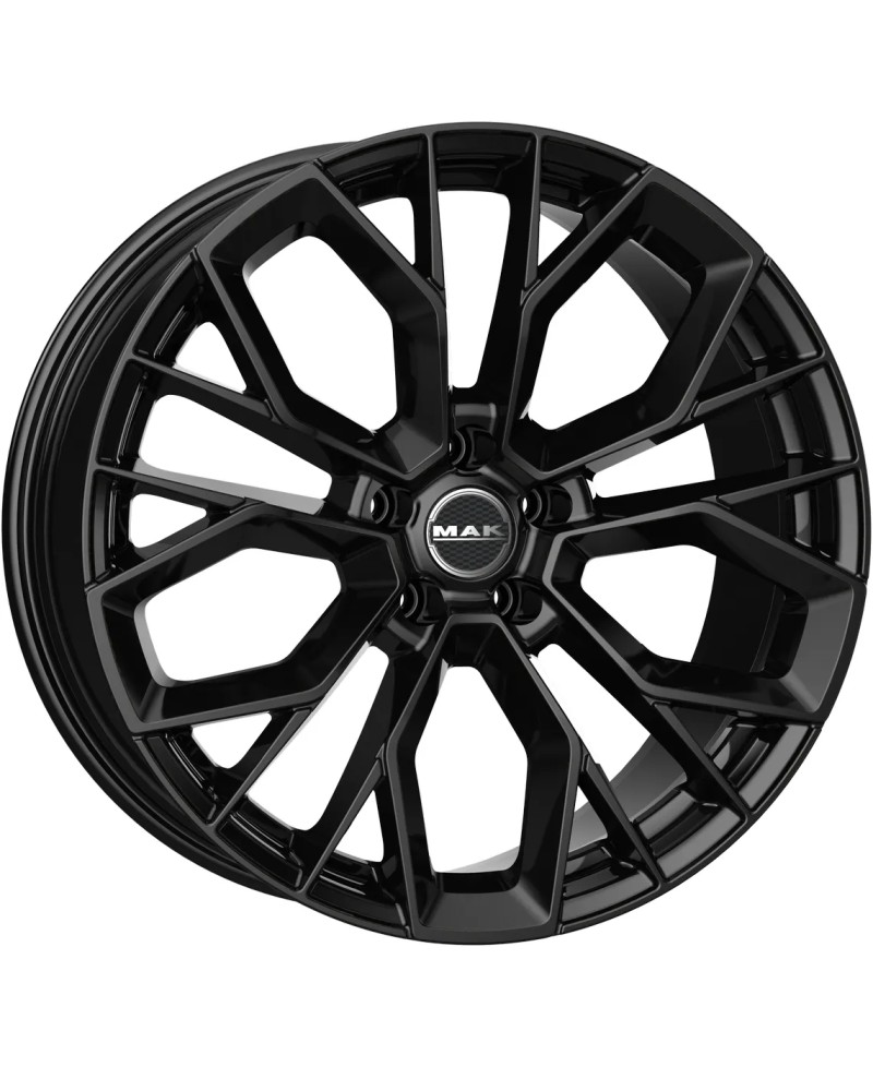 Jante Alu  MAK STILO-D GLOSS BLACK 10 x21 5x112 ET19 , Alésage 66.6