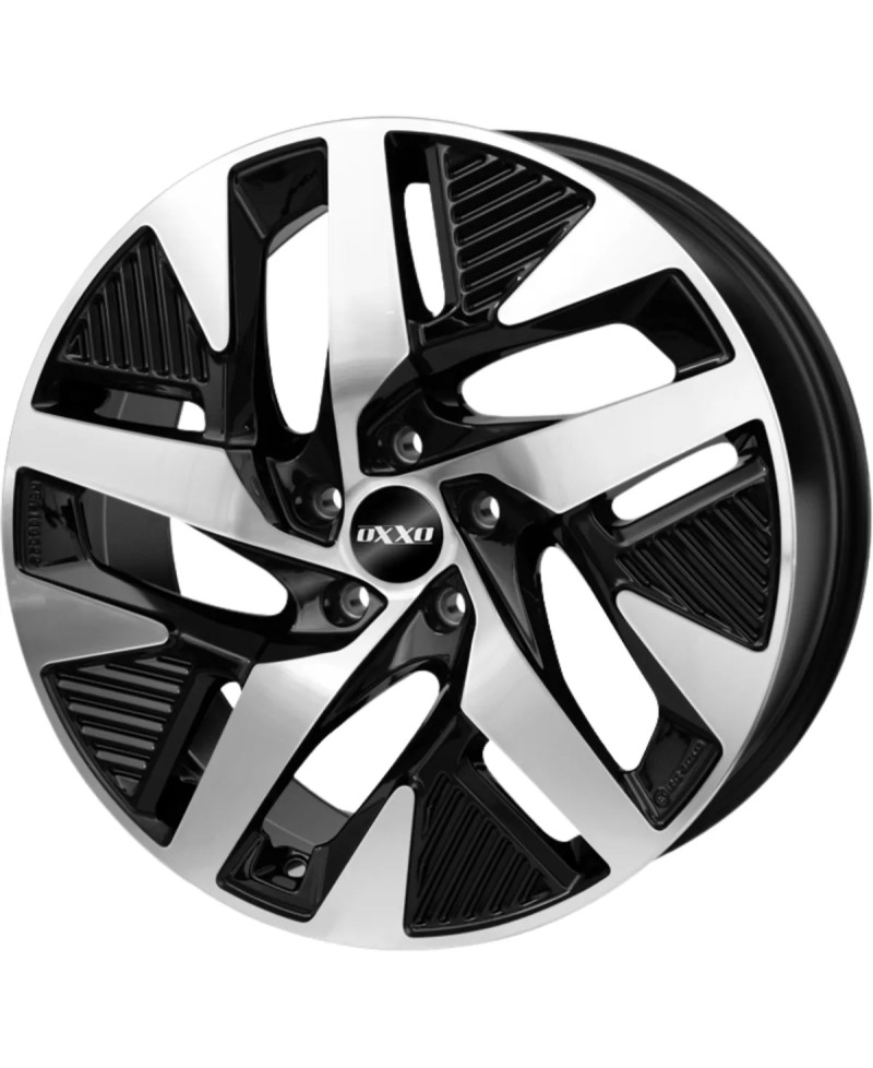Jante Alu OXXO Pulse EV Bicolor (OX28) 7,5x19 5x114.3 ET49,5  , Alésage 67.1 , Black Polished