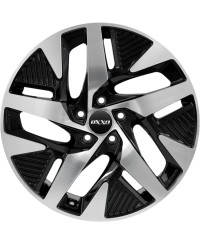 Jante Alu OXXO Pulse EV Bicolor (OX28) 7,5x19 5x108 ET50,5  Alésage 63.4 , Black Polished