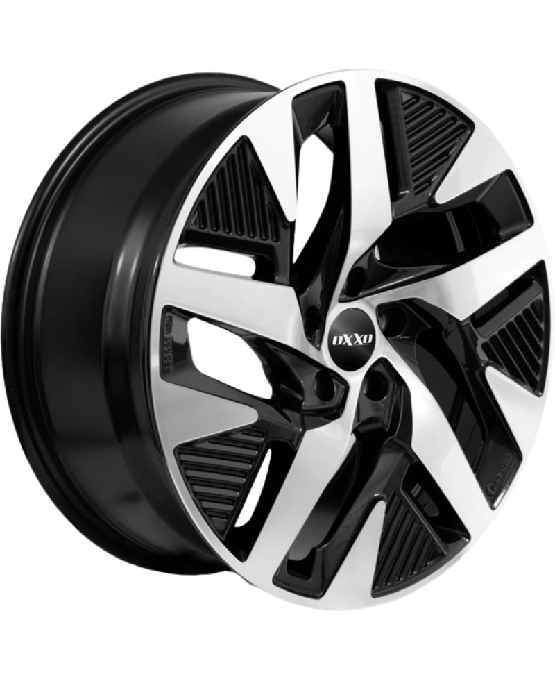 Jante Alu OXXO Pulse EV Bicolor (OX28) 7,5x19 5x112 ET50, Alésage 57.1 , Black Polished