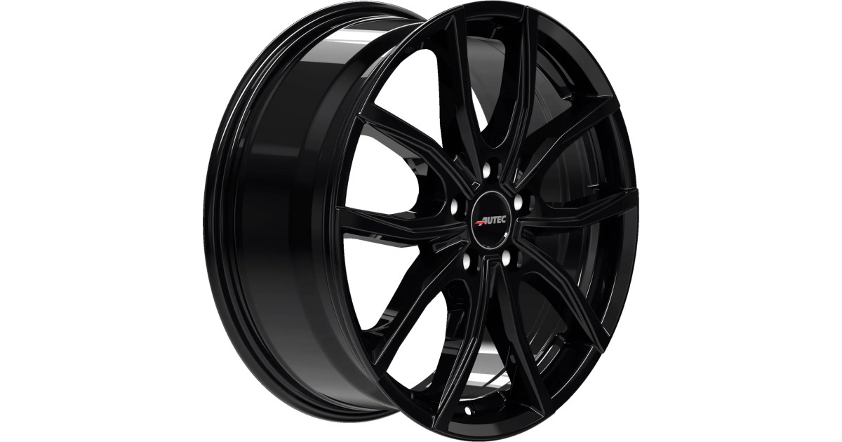 Jante Alu Autec Vidron Black 7x18 5x114.3 ET35 , Alésage 66.1