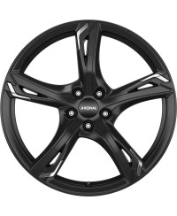 Jante ALU, Ronal R62 Chrome jetblack 7.5X17 5/ 114.3 ET40, Alésage 82