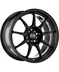 Jante ALU, OZ Alleggerita HLT  GLOSS BLACK, 8X18 5/ 100 ET35, Alésage 68