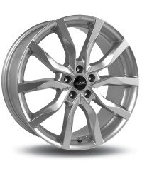 Jante Alu MAK HIGHLANDS SILVER 8x18 5x108 ET45 , Alésage 63.4