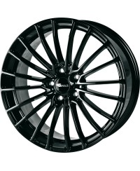 Jante Alu Brock B24 Noir brillant laqué 8x18 5x114.3 ET38 , Alésage 72.6