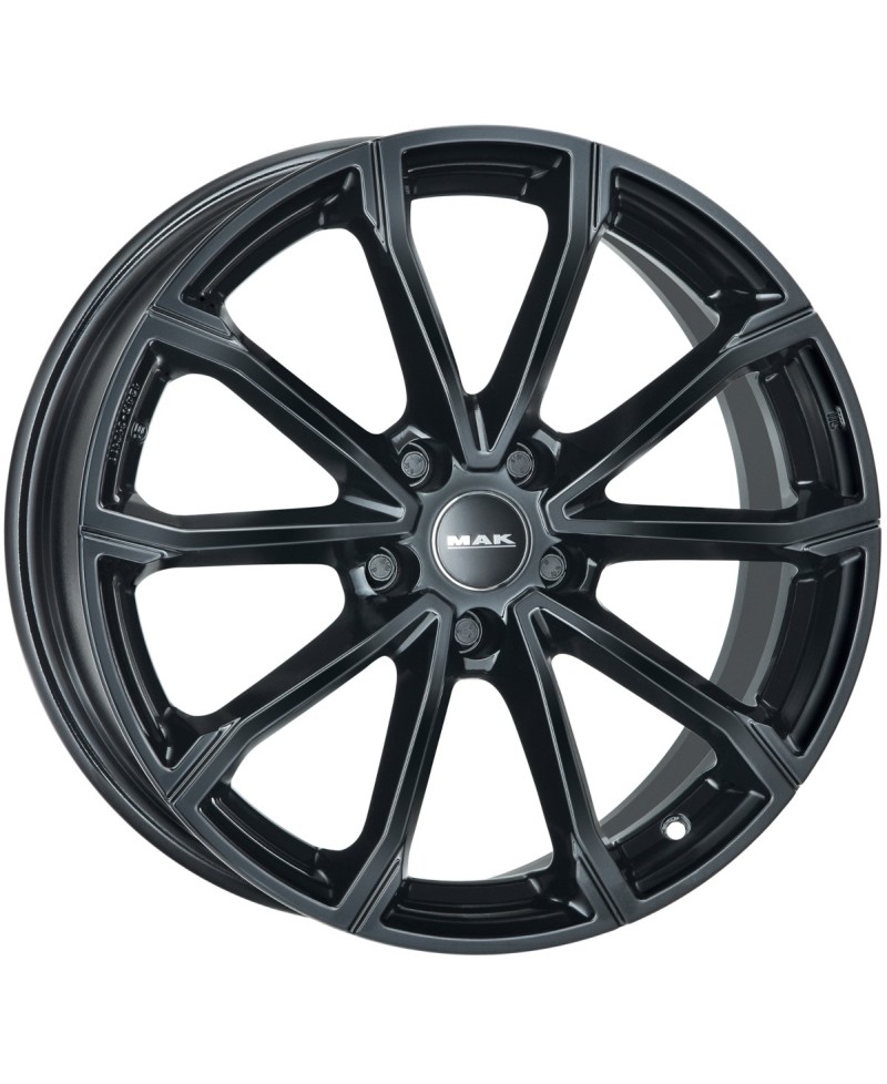 Jante Alu MAK DaVinci Gloss black 8x19 5x112 ET30 , Alésage 76