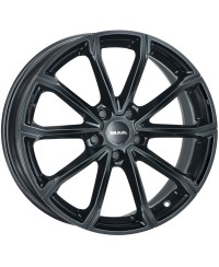 Jante Alu MAK DaVinci Gloss black 8x19 5x112 ET30 , Alésage 76